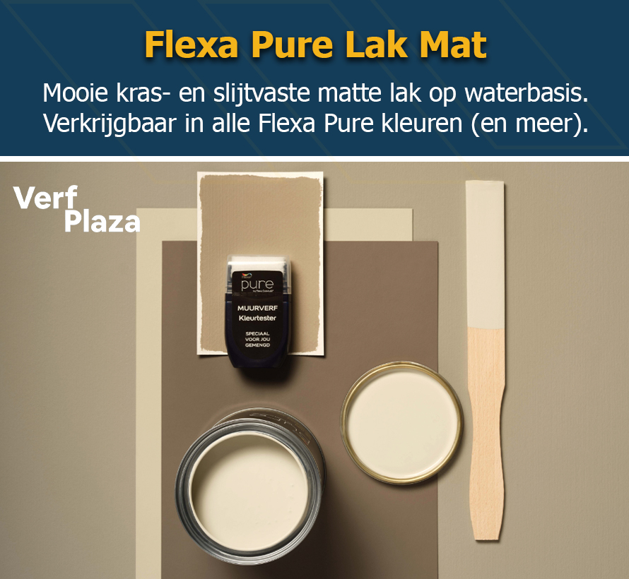 ongeluk winnaar toekomst Flexa Pure Lak Mat - Extra laag geprijsd - Verfplaza