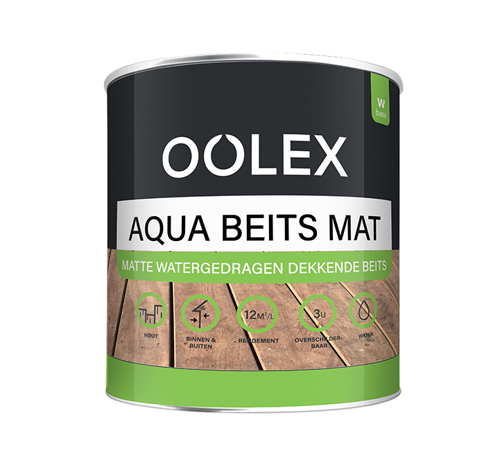 verslag doen van Werkwijze Op grote schaal Oolex Aqua Beits Mat Zwart kopen? Voor Douglashout en meer - Verfplaza