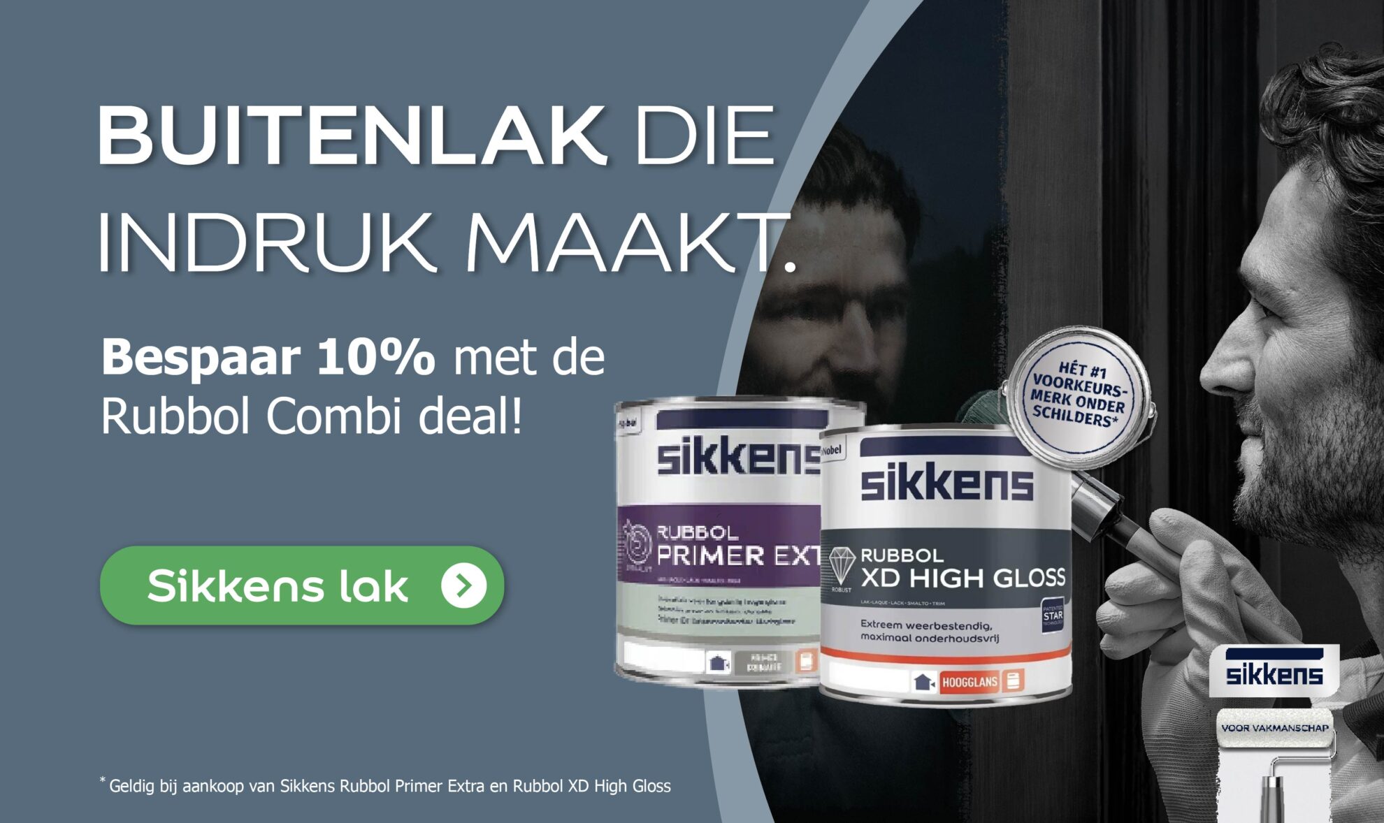 Sikkens actie Verfplaza combideal